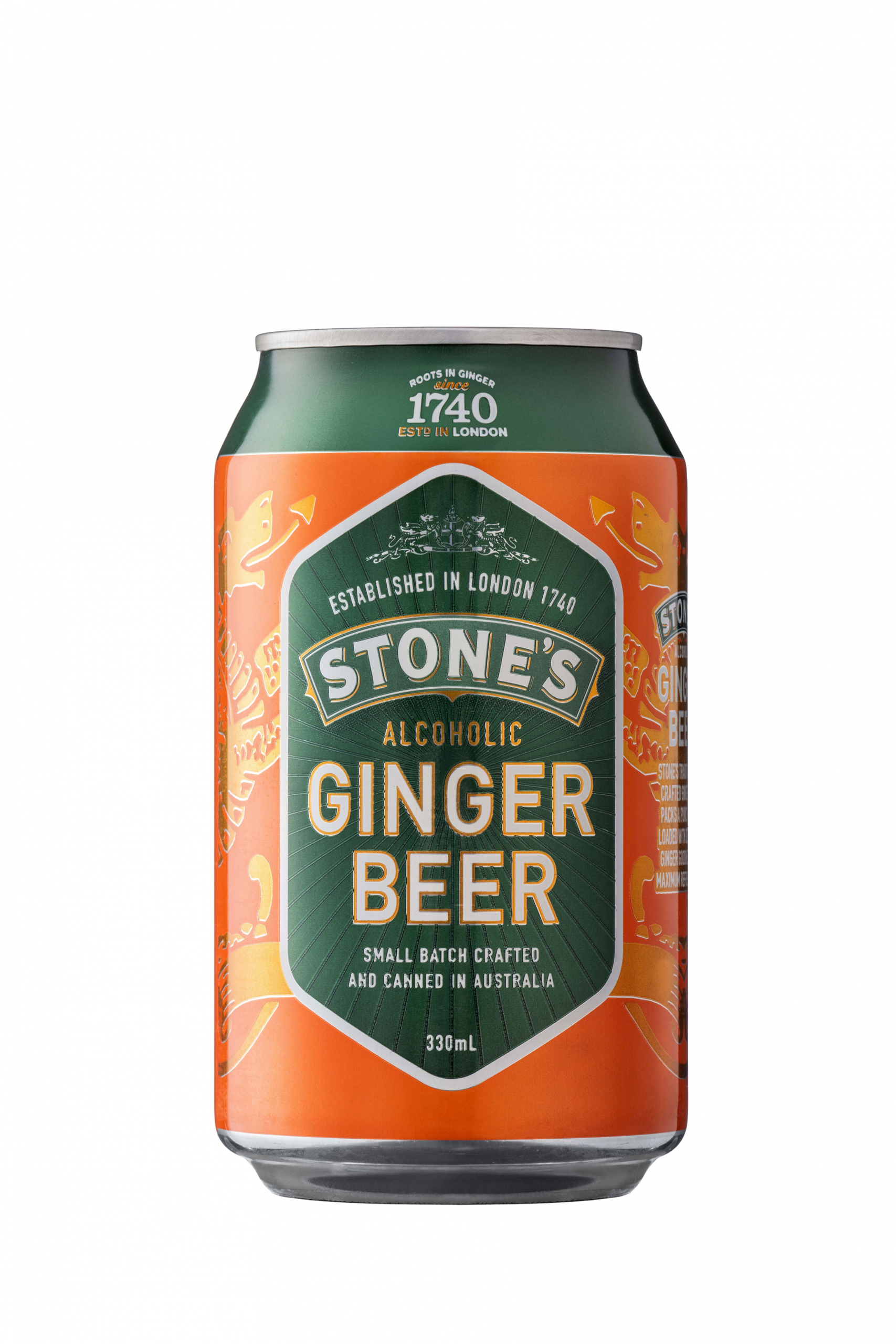 Stone's Alcoholic Ginger Beer Can